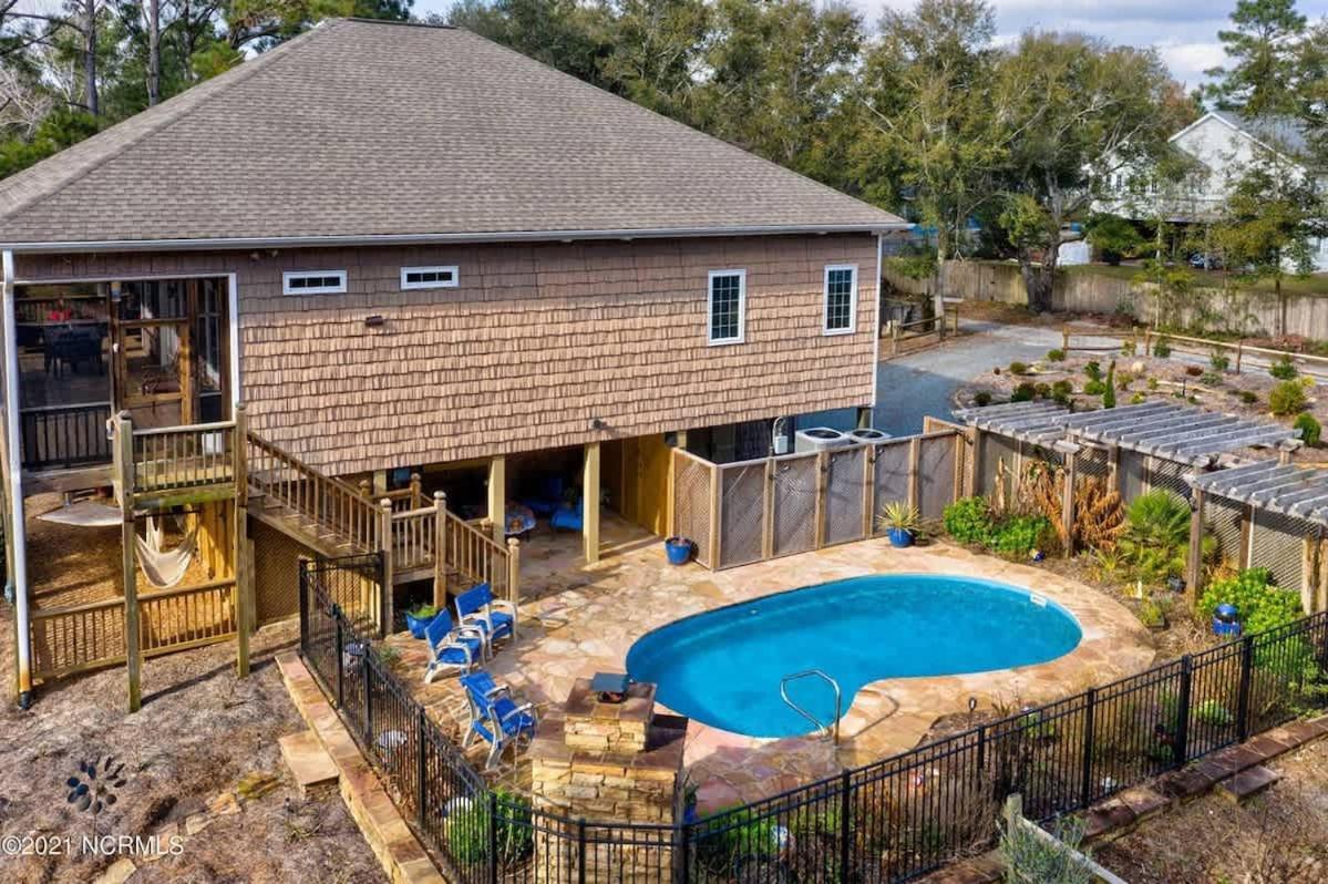 Heated Private Pool, Pond Views, Fishing, Mins To Carolina Beach Wilmington Exterior photo